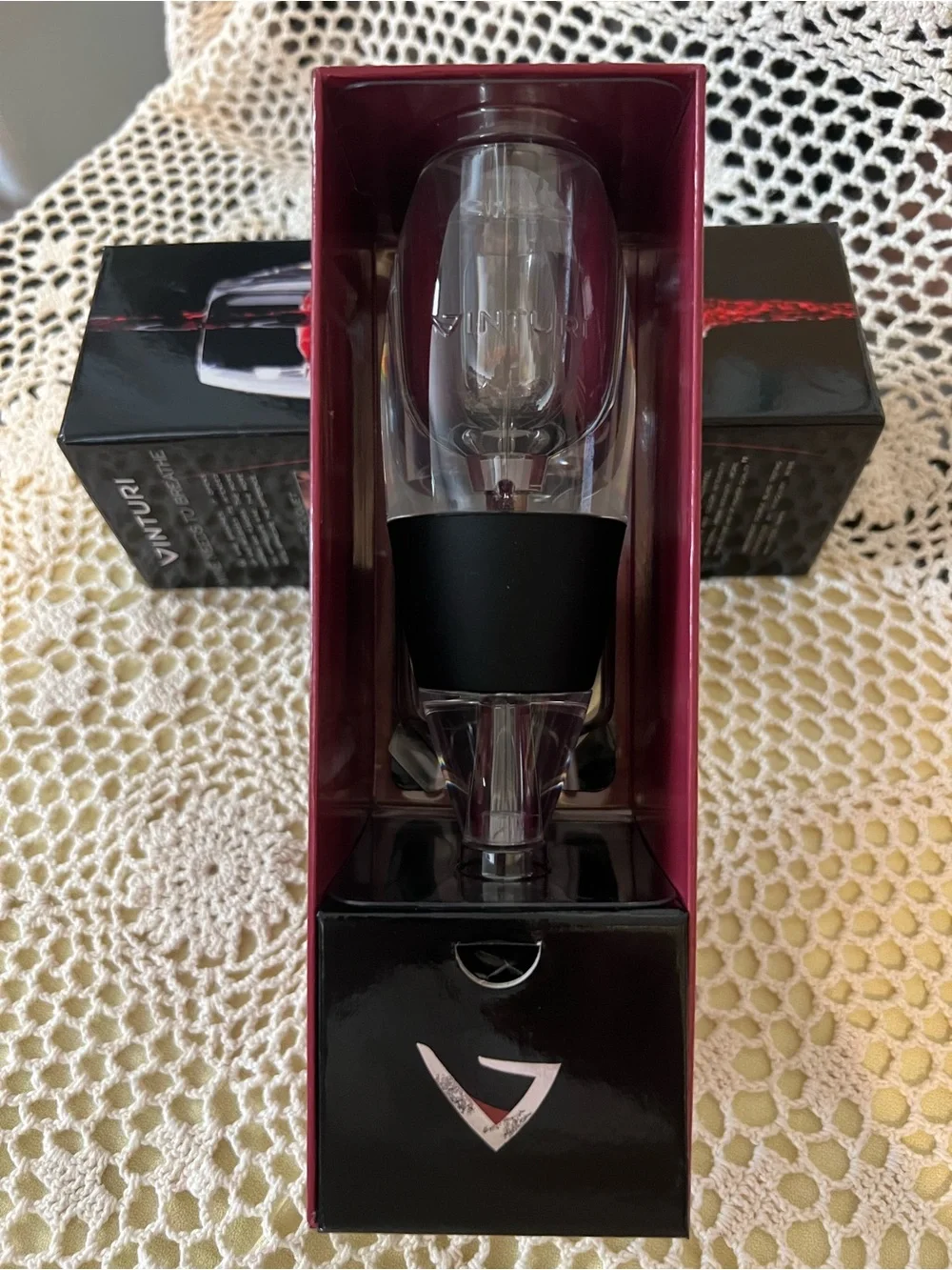 Vinturi Red Wine Aerator - Black